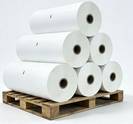 فيلم ملمس متطاطي مقاوم للمياه والأشعة فوق البنفسجية مع معالجة كورونا مزدوجة الأطراف وبعمق 17-45 ميكرون لإنهاء السطح الدائم