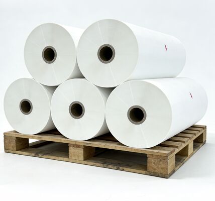 فيلم لامينات رقمي شفاف مع مدة صلاحية 12 شهرًا وعرض يصل إلى 2200 مم للطباعة الزيتية السيليكونية الثقيلة