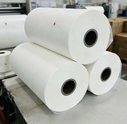 فيلم التصفيف اللامع ذو القسوة الناعمة مع معالجة جانبية مزدوجة وخيارات صديقة للبيئة للتعبئة والحماية الجرافية