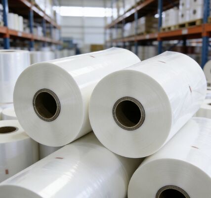 فيلم التصفيف الحراري الأسود الناعم اللمس مع درجة حرارة التطبيق 90-120 درجة مئوية لمقاومة الخدوش ومقاومة للدموع