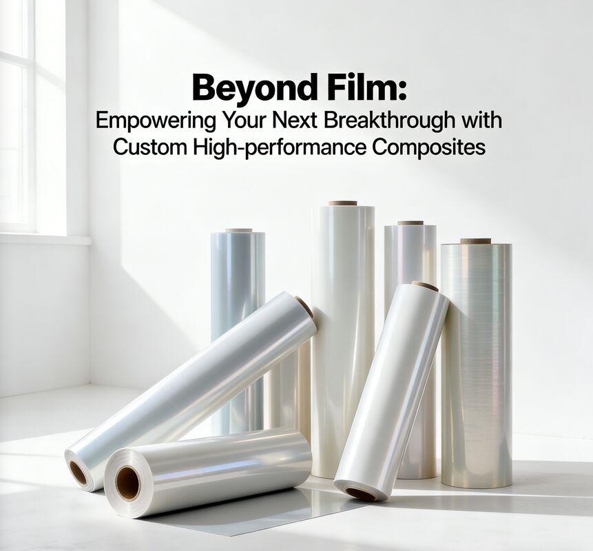 8mic EVA الغراء PET فيلم التصفيف الحراري مع عرض قابلة للتخصيص وحماية مقاومة للماء للمستندات والصور