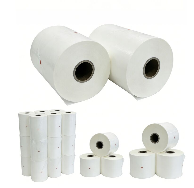 فيلم BOPP للتصفيف الحراري بسعة 2200 مم و 95-120 درجة مئوية لإنهاء واقي شفاف