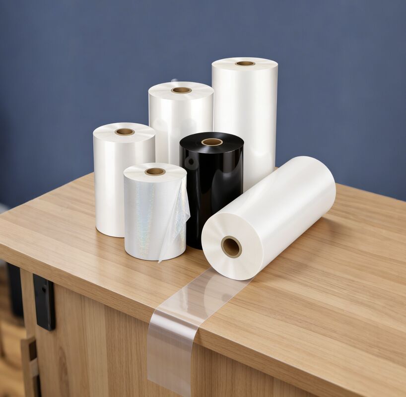 فيلم التلويح اللاميني المتوهج مع سمك 95-105 ميكرون ، وملمس الجلد ، والنهاية المتجمدة اللطيفة لتحسين المتانة والجاذبية البصرية