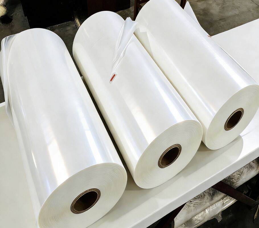 فيلم لاميناتشن الساخن الشفاف 4-30 ميكرون مقاوم للرطوبة للطباعة والتغليف