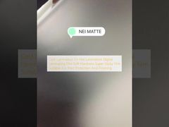 التصفيح البارد أو التصفيح الساخن فيلم الترقق الرقمي نعومة وصلابة فائقة اللصق مناسب لحماية الطباعة والتشطيب