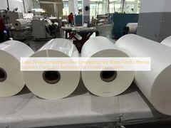 أفلام تغليف لامعة متوافقة مع طابعات الليزر، بلمسة نهائية غير لامعة توفر وضوحًا ومقاومة فائقين للمستندات المطبوعة.